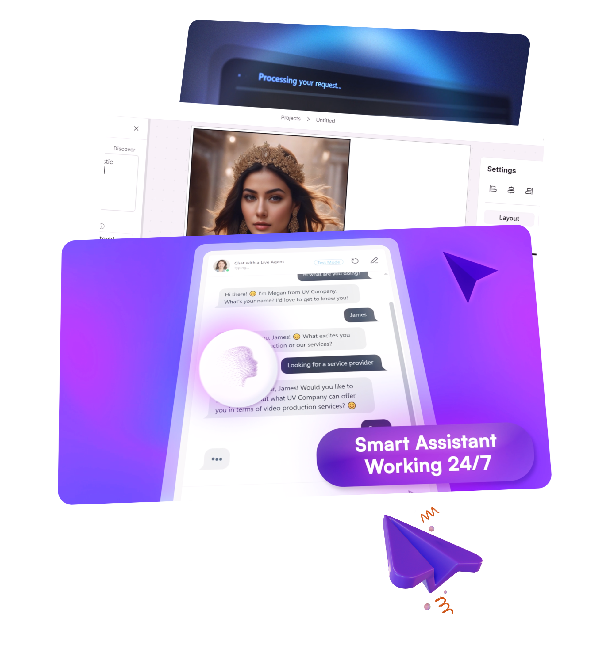 SaaS video production services, including animated explainers and UI product walkthroughs by ultimatevideo agency.